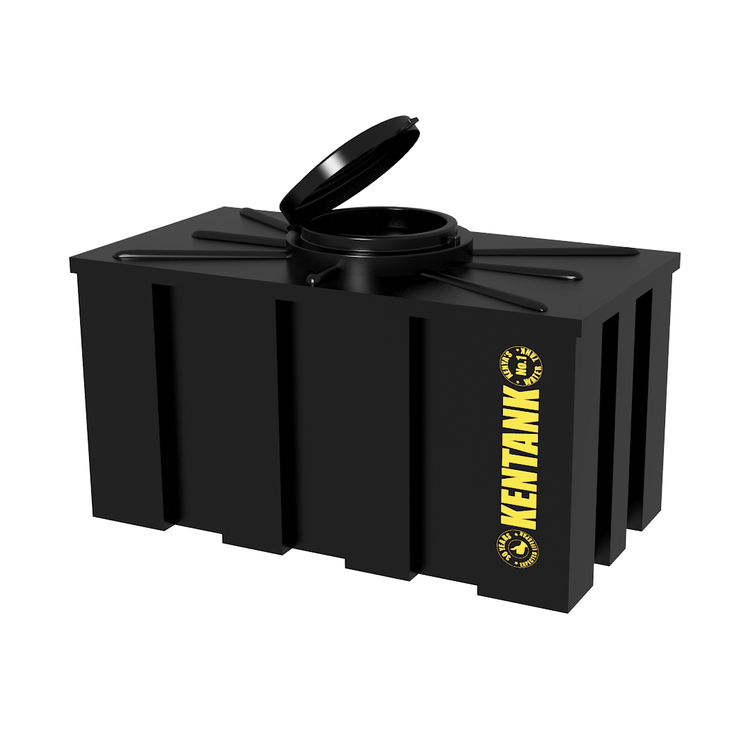TopTank 850L Rectangular Loft Tank, Polyethylene, Black TopTank 850L Rectangular Loft Tank, Polyethylene, Black