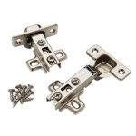 Malpha Hydraulic Soft-Close Hinges, 35mm Cup, Full Overlay Steel