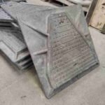Resintuff 700mm x 700mm Triangular Manhole Cover, 25 Ton Rating