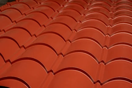 IT4 Box Profile Iron Sheet, 2.5m, Tile Red