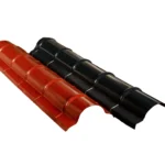 Industrial Corrugated Coloured Iron Sheet 3m Tile Red