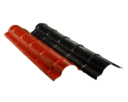Industrial Corrugated Coloured Iron Sheet 3m Tile Red