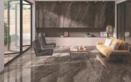 Orobico Bruno 26 Quill V2 Sintered Stone Slab, 80 x 260 cm, Matt Finish