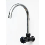 Standard Chrome 1/2-inch Long Neck Wall Tap, 12-inch Spout