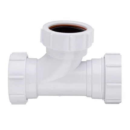 Standard PVC Waste Tee 1½ Inch (40mm) Solvent Weld