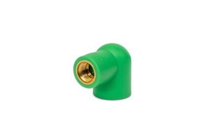 PPR 25mm Female Elbow, Brass Threaded, PN25 Pressure Rated