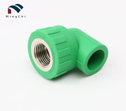 PPR 20mm Female Elbow, PN25 Brass-Threaded Plumbing Fitting