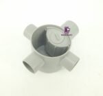 Standard 110mm 4-Way Floor Trap with Tile-In Grill and Waste Filter - Image 2
