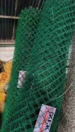 Heavy Gauge 16-Gauge Galvanized Chain Link Fence, 8ft x 18m
