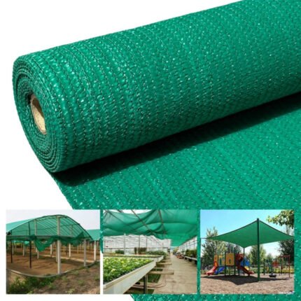 HDPE UV-Stabilized 70% Shade Net, 50m x 4m, Dark Green
