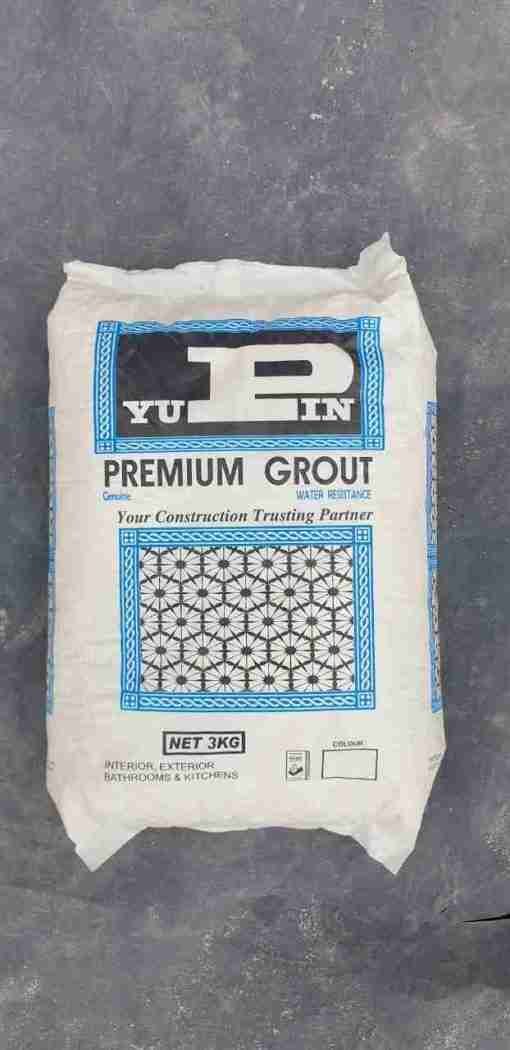 Premium Tile Grout 3kg Cementitious Joint Filler Premium Tile Grout 3kg Cementitious Joint Filler