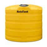 RotoTank 6000L Cylindrical Water Tank, UV Stabilized Polyethylene