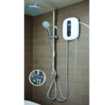SHOWER + HEATER WITH IN BUILT PUMP