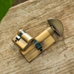 Standard 62mm Cylinder Lock, Antique Copper Finish, Euro Profile