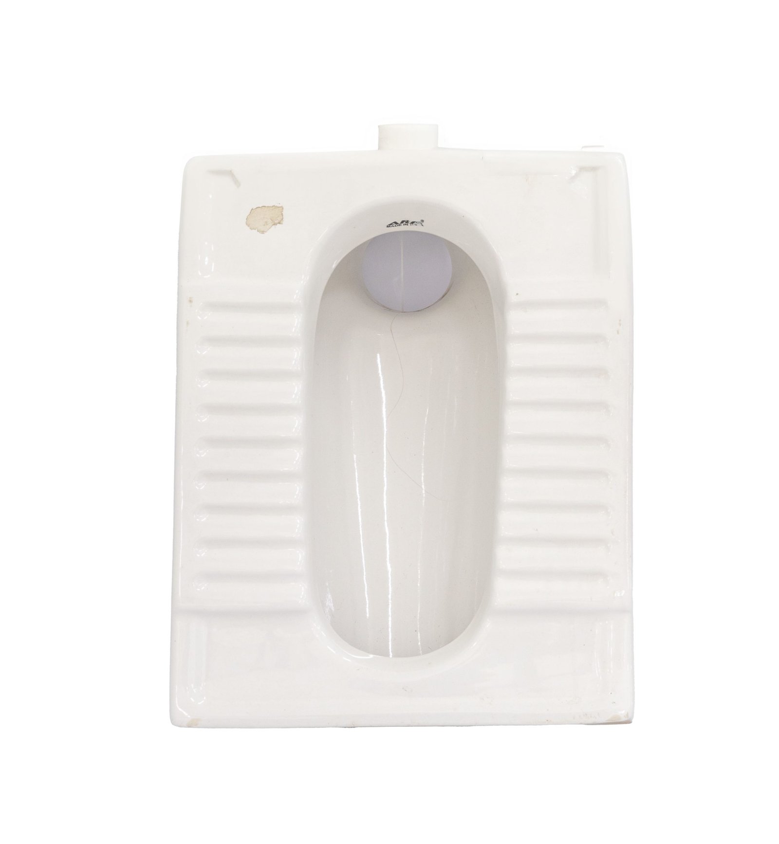 Standard Asian Step Ceramic Toilet, White Vitreous China, Floor-Mount Standard Asian Step Ceramic Toilet, White Vitreous China, Floor-Mount