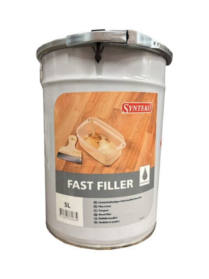 Sinteko Mahogany Wood Filler, 250ml Tub, Fast Drying