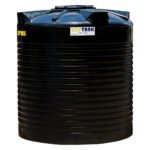 TopTank 7500L Cylindrical Water Storage Tank, UV-Stabilized Polyethylene