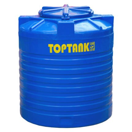 RotoTank 1350 Litre Cylindrical Water Storage Tank, UV Stabilized Polyethylene