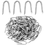 Trade Grade Galvanized U Nails 1Kg Fencing Staples