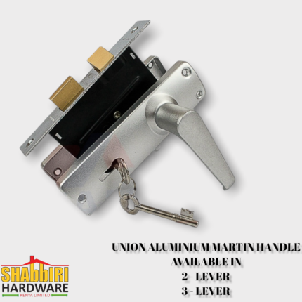 Union 2 Lever Martin Handle Mortice Lock Set