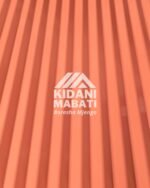 Kidani 28 Gauge Corrugated Iron Sheet, 2 Metres, Matte Finish