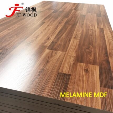 Standard 18mm MDF Laminated Board, African Wenge, 2440 x 1220mm