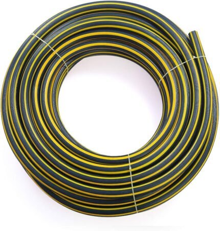 Generic 1-Inch Striped PVC Hose Pipe, 60ft Length