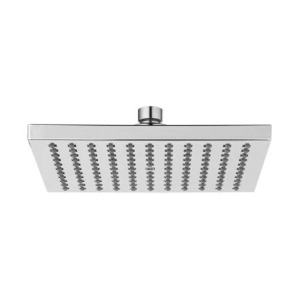 Cosmo-Q 200mm Chrome Shower Arm, 1/2 Inch BSP Wall Mount