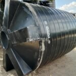 RotoTank 10,000L Vertical Cylindrical Water Tank, UV-Stabilized Polyethylene