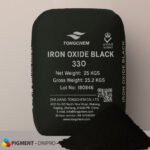 Generic Iron Oxide Black Pigment, 25kg Bag, UV Stable Cement Colorant