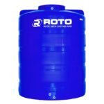 RotoTank 500L Water Tank, Cylindrical Vertical, UV Stabilized Polyethylene