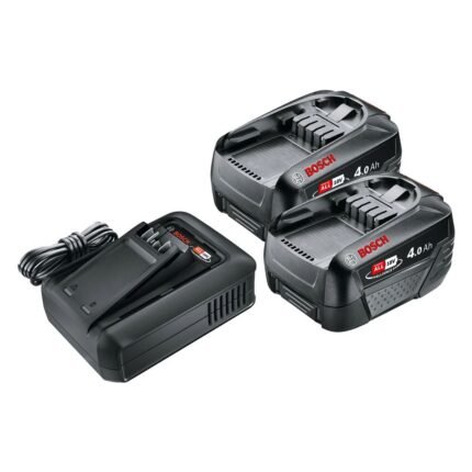Bosch 18V Starter Kit 4.0Ah Professional, Li-ion Battery and Fast Charger