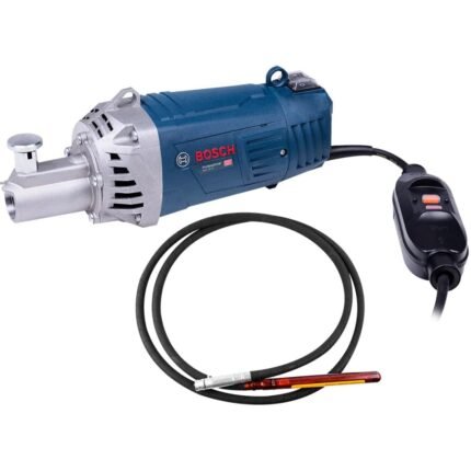 Bosch GVC-22 EX 2200W Concrete Vibrator, 15000 VPM, Hex Drive