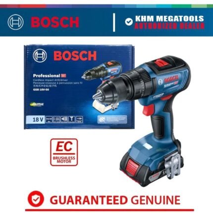 Bosch GSB 18V-50 18V Brushless Combi Drill, 50Nm