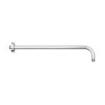 Cosmo-Q 200mm Chrome Shower Arm, 1/2 Inch BSP Wall Mount