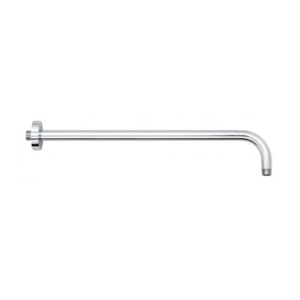 Cosmo-Q 200mm Chrome Shower Arm, 1/2 Inch BSP Wall Mount