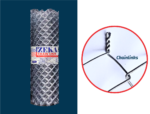 Shamba 8ft Chain Link 12.5G 65x65mm Heavy Gauge