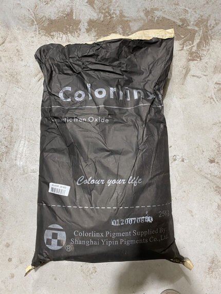 Generic Iron Oxide Black Pigment, 25kg Bag, UV Stable Cement Colorant