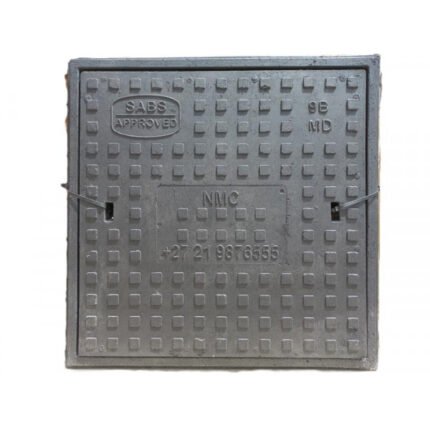 Kenbro 600x600mm Polymer Manhole Cover, Light-Medium Duty, Black