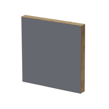 Trade Grade MDF Laminated Board Dark Grey 8ft x 4ft x 18mm
