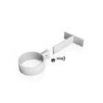 Standard 3 Inch Down Pipe Clip, 75mm PVC Rainwater Bracket, UV Resistant