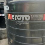 RotoTank 2500L Cylindrical Water Tank, Vertical Polyethylene, UV-Stabilized