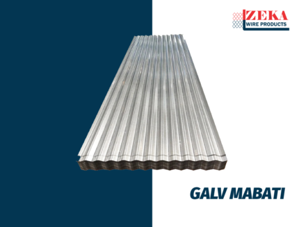 Standard Grade 2m Corrugated Roofing Sheet, 30G, Charcoal Grey