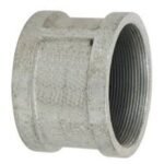 Trade Grade 1 Inch GI Socket, Galvanized Iron, Female Threaded