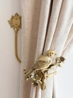 TradePro Antique Gold Curtain Rod, 28mm Steel Pole, 3.0m Fixed Length