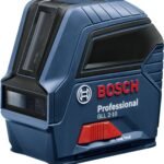Bosch GLL 2 Self-Leveling Cross-Line Laser, 10m Range, ±0.5mm/m Accuracy