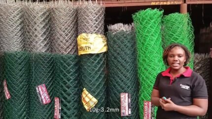 Shamba 10 Gauge Chain Link, 7ft Height, 3.2mm Wire, 65x65mm Mesh