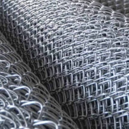 Shamba 14 Gauge Galvanized Chain Link Fence, 5ft x 18m, 50x50mm Mesh