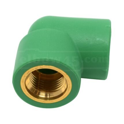PPR 32mm Female Elbow, Brass Threaded, PN25 Rated