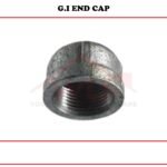 Generic GI 1 Inch Cap Plug, Galvanized Iron, Male Threaded